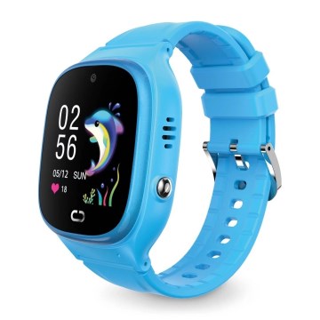 Aligator AW11BE - Relógio inteligente Watch Junior 2, 450 mAh, IP67, Wi-Fi, azul