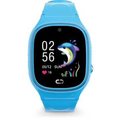 Aligator AW11BE - Relógio inteligente Watch Junior 2, 450 mAh, IP67, Wi-Fi, azul