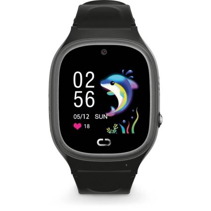 Aligator AW11BK - Relógio inteligente Watch Junior 2 450 mAh IP67 Wi‑Fi preto