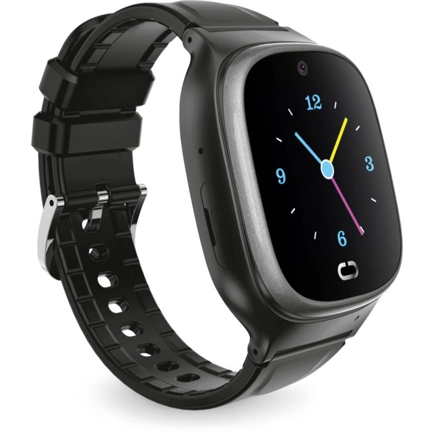 Aligator AW11BK - Relógio inteligente Watch Junior 2 450 mAh IP67 Wi‑Fi preto