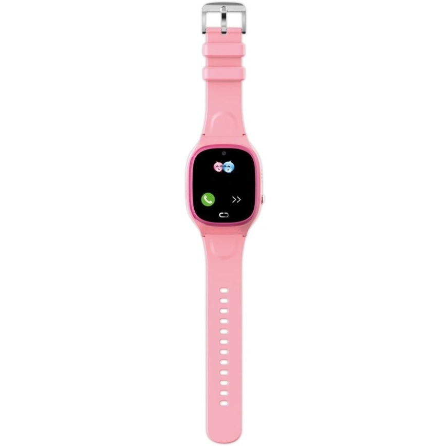 Aligator AW11PK - Relógio inteligente Watch Junior 2 450 mAh IP67 Wi-Fi rosa