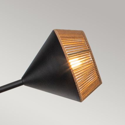 Alora Mood - Lustre de haste DAPHNE 6xE14/40W/230V preto/castanho
