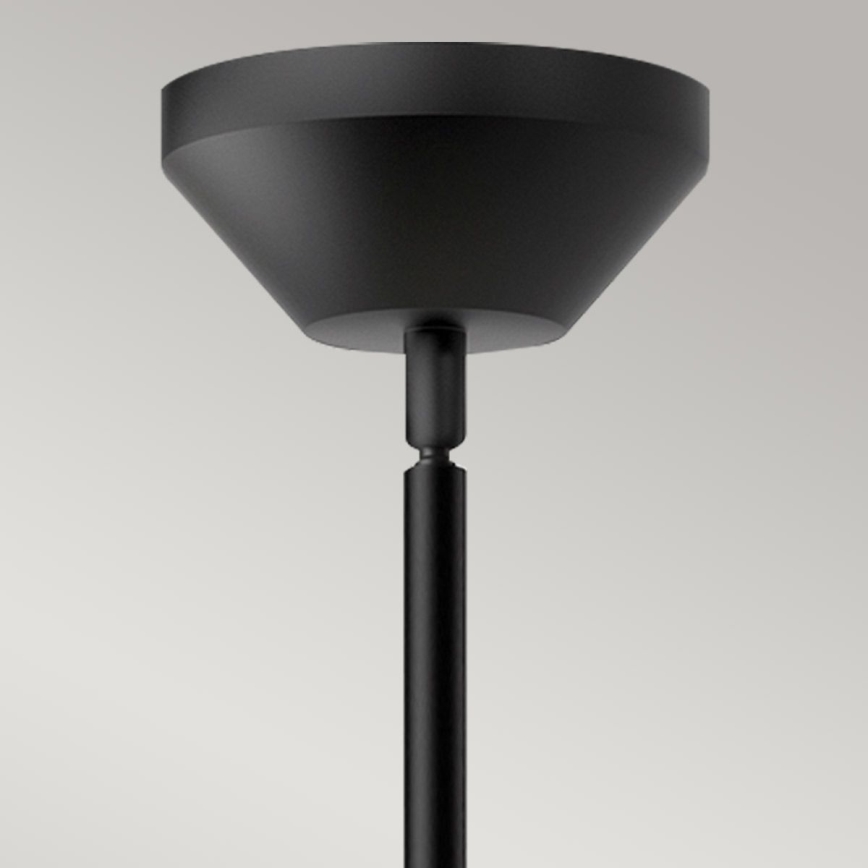 Alora Mood - Lustre de haste HALSTON 1xE27/60W/230V preto