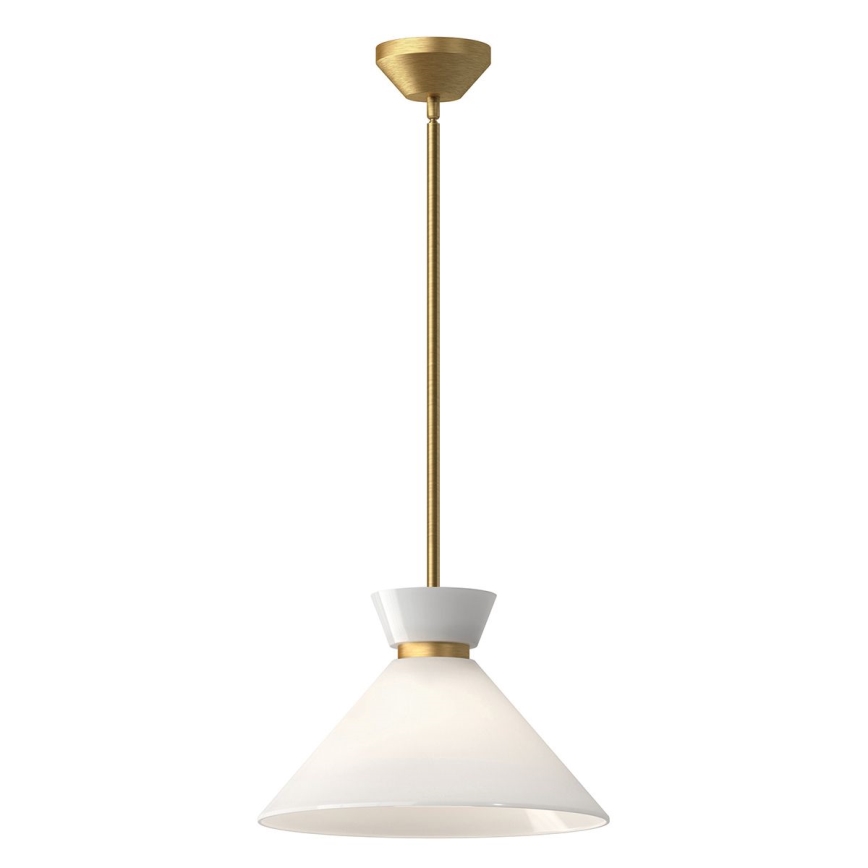 Alora Mood - Lustre em haste HALSTON 1xE27/60W/230V dourado