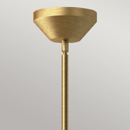 Alora Mood - Lustre em haste HALSTON 1xE27/60W/230V dourado