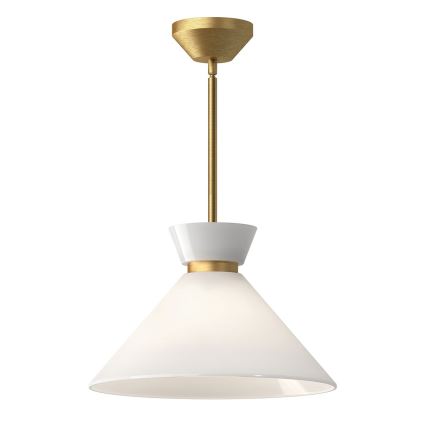 Alora Mood - Lustre em haste HALSTON 1xE27/60W/230V dourado