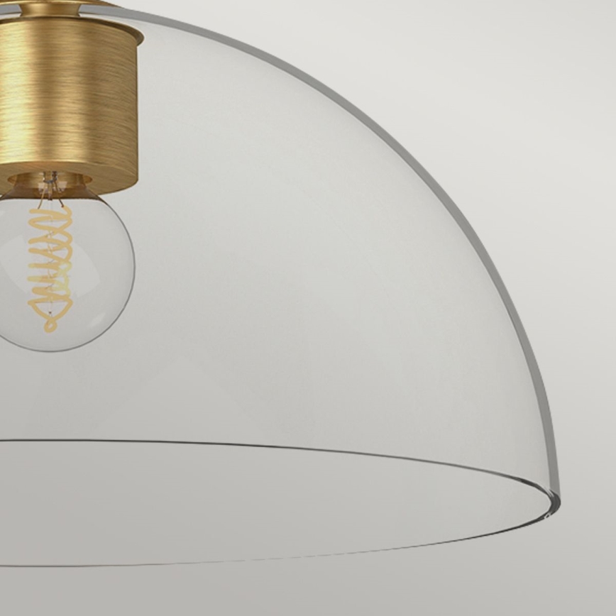 Alora Mood - Iluminação de teto JUDE 1xE27/60W/230V diâmetro 30,5 cm latão