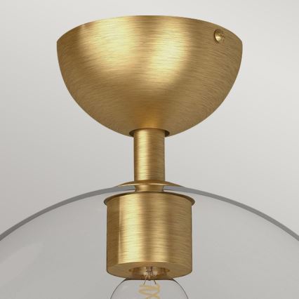 Alora Mood - Iluminação de teto JUDE 1xE27/60W/230V diâmetro 30,5 cm latão