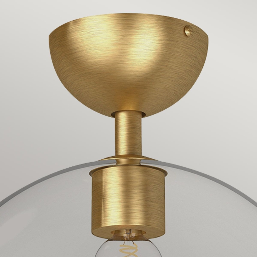 Alora Mood - Iluminação de teto JUDE 1xE27/60W/230V diâmetro 30,5 cm latão