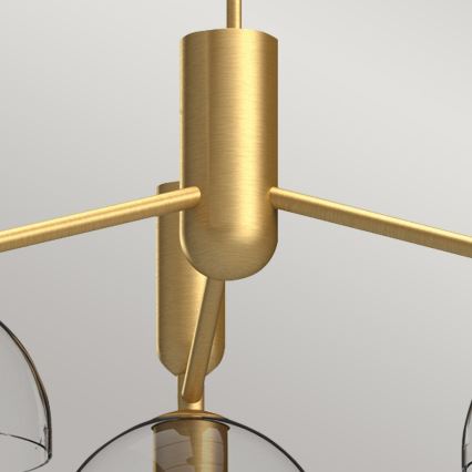Alora Mood - Candeeiro suspenso JUDE 3xE27/60W/230V diâmetro 96,8 cm latão