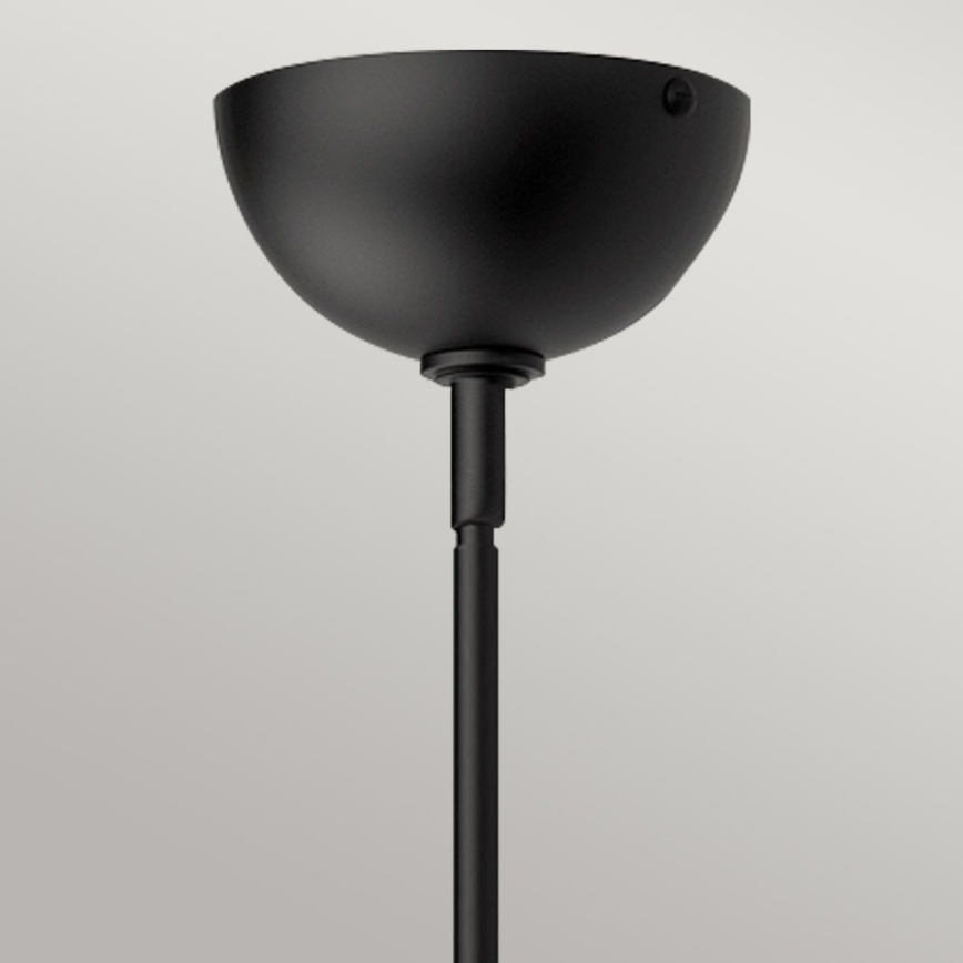 Alora Mood - Lustre de haste JUDE 3xE27/60W/230V preto