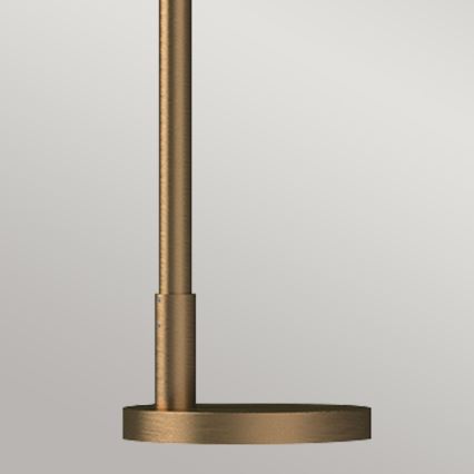 Alora Mood - Candeeiro de pé REMYCK 1xE27/60W/230V dourado