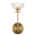 Alora Mood ALM-SYLVIA-1WB-BG-CL - Aplique de parede SYLVIA 1xE14/40W/230V dourado