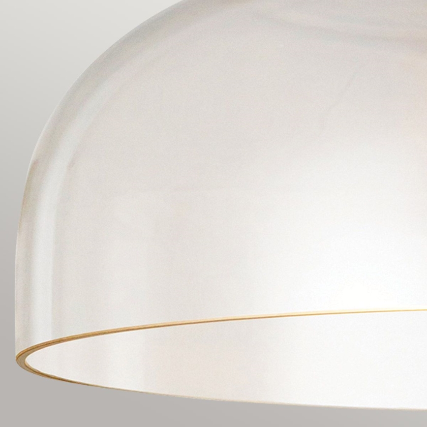Alora Mood ALM-SYLVIA-SF-BG-CL - Candeeiro de tecto SYLVIA 1xE27/60W/230V dourado