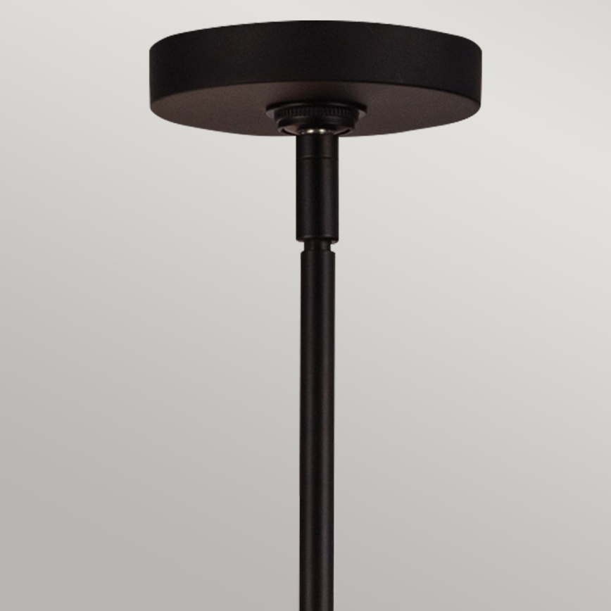 Alora Mood - Lustre de haste SYLVIA 4xE14/40W/230V preto