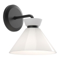 Alora Mood - Arandela HALSTON 1xE14/40W/230V preta