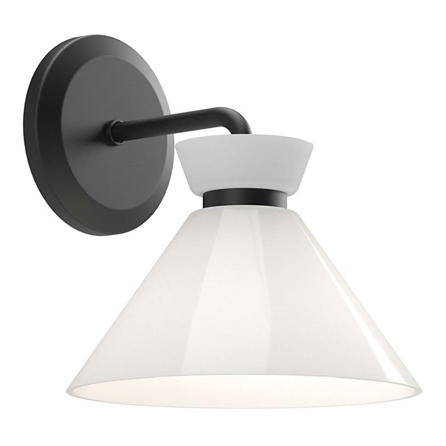 Alora Mood - Arandela HALSTON 1xE14/40W/230V preta