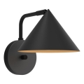 Alora Mood - Arandela REMYCK 1xE27/60W/230V preta