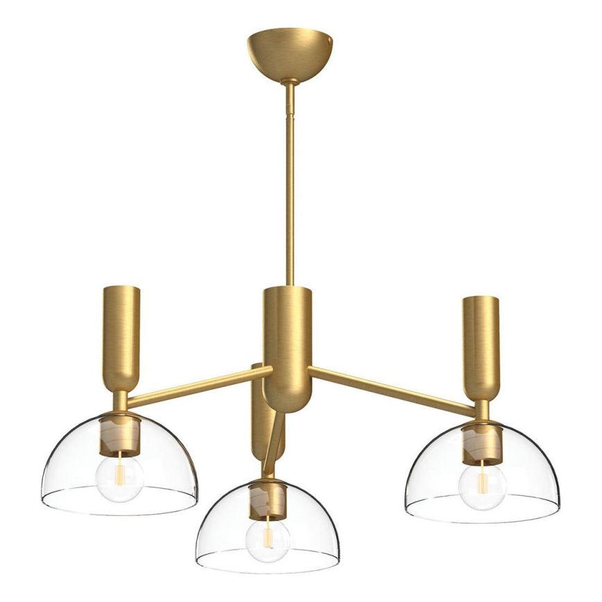 Alora Mood - Candeeiro suspenso JUDE 3xE27/60W/230V diâmetro 96,8 cm latão