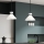 Alora Mood - Lustre de haste HALSTON 1xE27/60W/230V preto