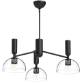 Alora Mood - Lustre de haste JUDE 3xE27/60W/230V preto