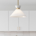Alora Mood - Lustre em haste HALSTON 1xE27/60W/230V dourado