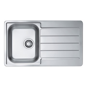 ALVEUS 1065560 - Lava-loiça de cozinha LINE 86x50 cm mate aço/cetim