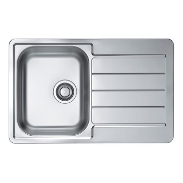 ALVEUS 1069147 - Lava-loiça de cozinha LINE 79x50 cm mate aço/cetim