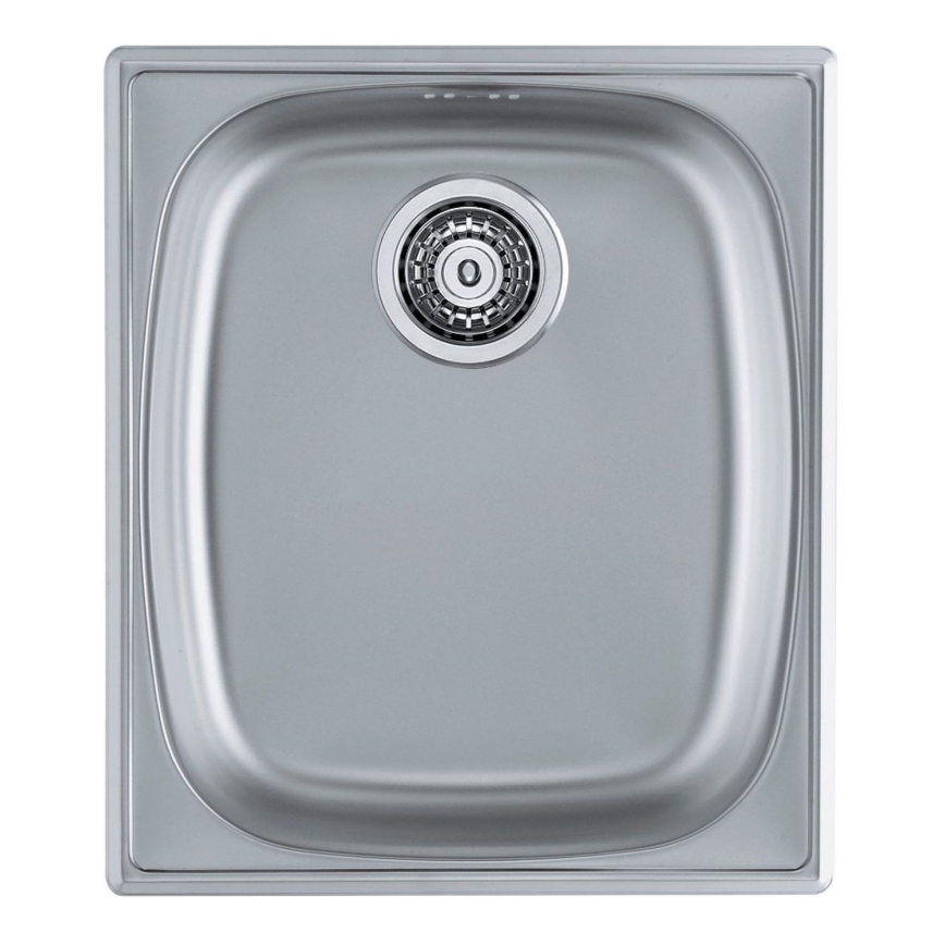 ALVEUS 1082195 - Lava-loiça de cozinha BASIC 44x38 cm mate aço/satin, grande outlet