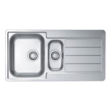 ALVEUS 1082440 - Pia de cozinha LINE 98x50 cm aço mate/satinado