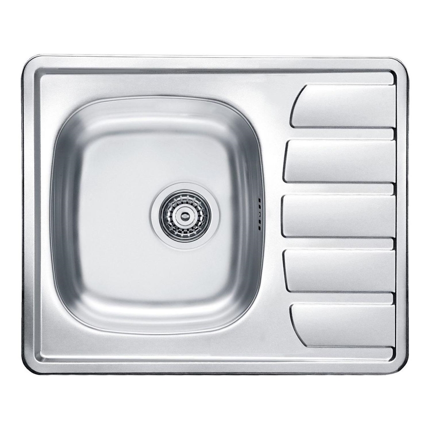 ALVEUS 1098940 - Lava-loiça de cozinha ZOOM 61,5x50 cm satin, para montagem superior