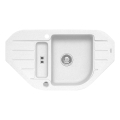 ALVEUS 1100889 - Lava-loiça de cozinha NIAGARA 90x50 cm granito/branco