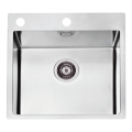ALVEUS 1103609 - Lava-loiça de cozinha PURE 52,5x51,5 cm cetim