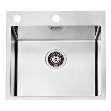 ALVEUS 1103609 - Lava-loiça de cozinha PURE 52,5x51,5 cm cetim