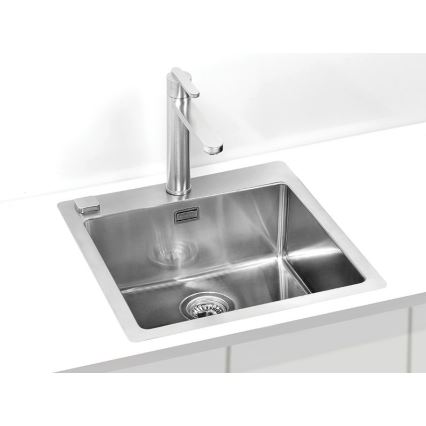 ALVEUS 1103609 - Lava-loiça de cozinha PURE 52,5x51,5 cm cetim