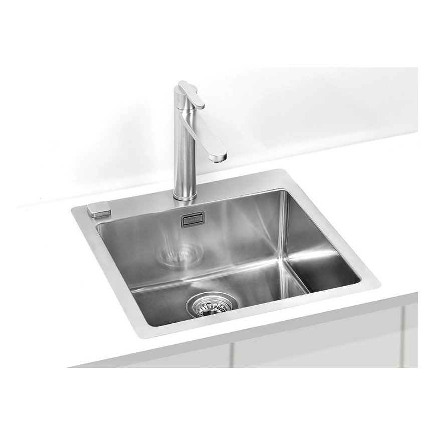 ALVEUS 1103609 - Lava-loiça de cozinha PURE 52,5x51,5 cm cetim