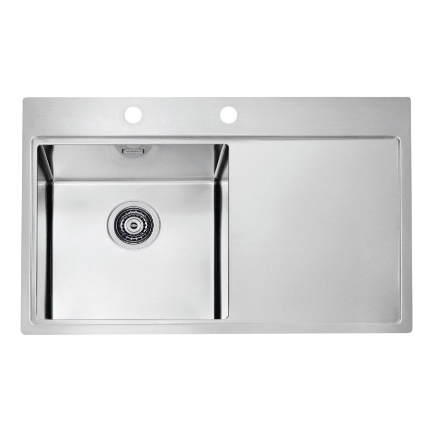 ALVEUS 1103610 - Lava-loiça de cozinha PURE 79x52,5 cm satin, esquerda