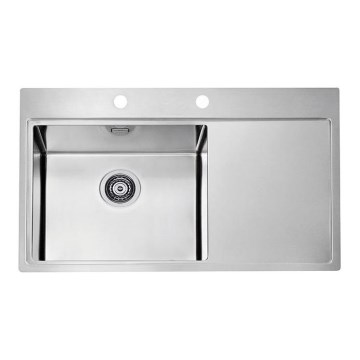 ALVEUS 1103652 - Lava-loiça de cozinha PURE 86x52,5 cm satin, esquerda