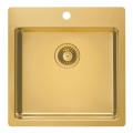 ALVEUS 1107052 - Lava-loiça de cozinha PURE 52,5x51,5 cm aço inoxidável/bronze