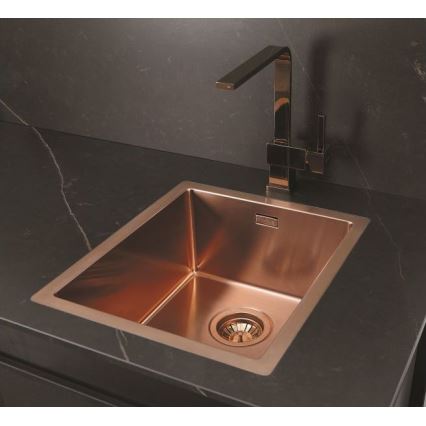 ALVEUS 1122689 - Lava-loiça de cozinha QUADRIX 45x45 cm monarch cobre