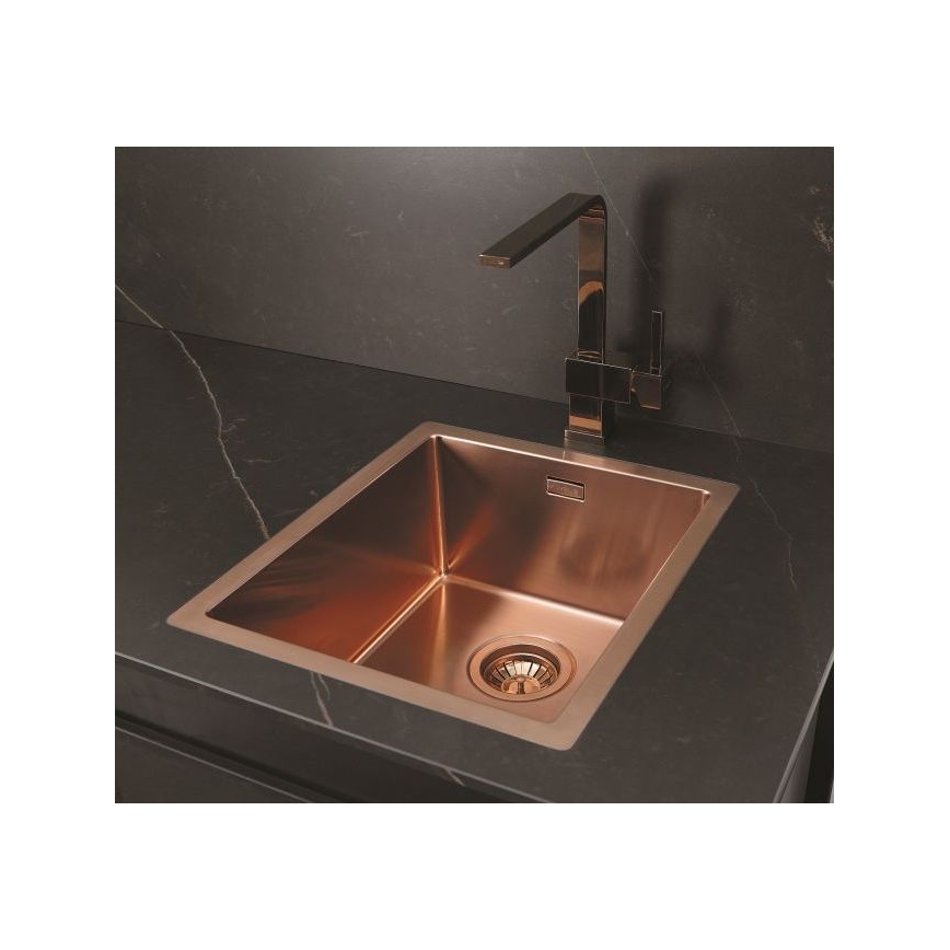 ALVEUS 1122689 - Lava-loiça de cozinha QUADRIX 45x45 cm monarch cobre