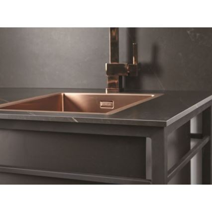 ALVEUS 1122689 - Lava-loiça de cozinha QUADRIX 45x45 cm monarch cobre