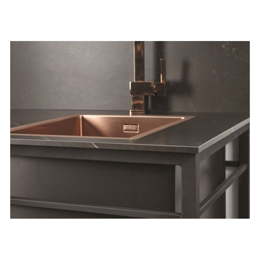 ALVEUS 1122689 - Lava-loiça de cozinha QUADRIX 45x45 cm monarch cobre