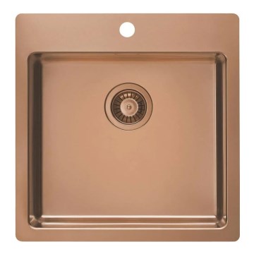 ALVEUS 1122708 - Lava-loiça de cozinha PURE 52,5x51,5 cm monarch cobre