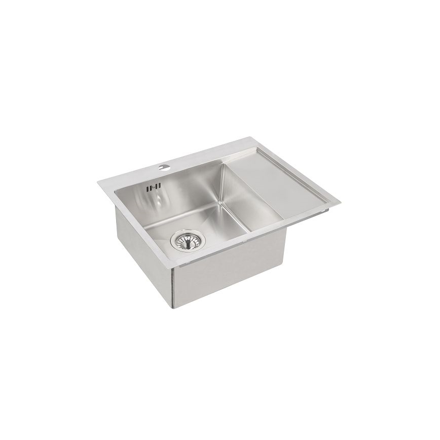 ALVEUS 1124383 - Lava-loiça de cozinha QUARTO 61,5x48 cm cetim