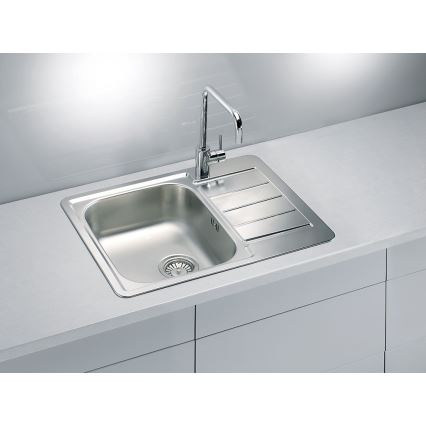 ALVEUS 1125356 - Lava-loiça de cozinha LINE 61,5x50 cm mate aço/cetim