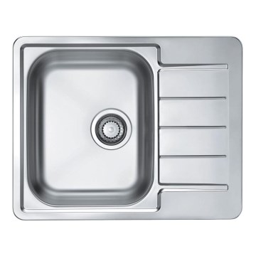 ALVEUS 1125356 - Pia de cozinha LINE 61,5x50 cm aço escovado/satinado