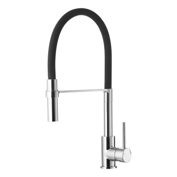 ALVEUS 1129024 - Torneira para lava-loiça com braço flexível ELIA 45 cm latão/cromado brilhante