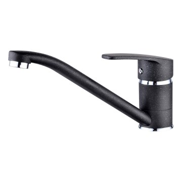 ALVEUS 1130434 - Torneira para lava-loiça NINA 13,5 cm granito/preto
