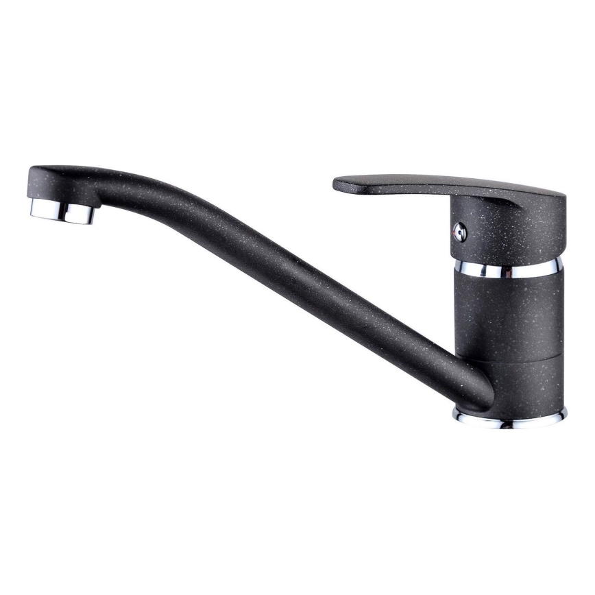 ALVEUS 1130434 - Torneira para lava-loiça NINA 13,5 cm granito/preto